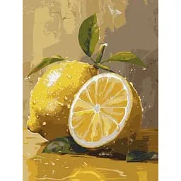 Картина по номерам Strateg Лимонное настроение 30х40 см (SS-1269)