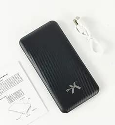 Зовнішній акумулятор - додаткова батарея PowerX K521 10000 mAh чорна - мініатюра 2