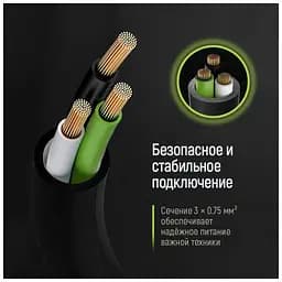 Кабель живлення C13 to C14 1.8m black ColorWay (CW-CBP087-BK) - мініатюра 8