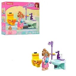 Конструктор SLUBAN Комната, от 42 деталей, фигурка, (В ассортименте)