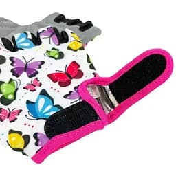 Велорукавиці дитячі Bimbo Bike Kids метелики 8-10 років розмір L (90962/2-IS) - мініатюра 3