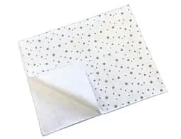 Непромокаемая пеленка Moontime "Звездопад серый"