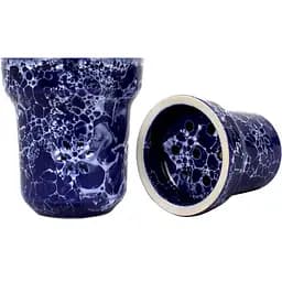 Чаша для кальяну Solaris Eva синій blue and white
