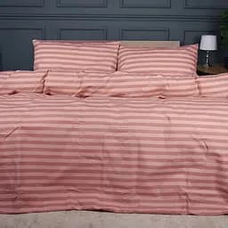 Наволочка MirSon Ranforce Elite Nude stripes 70х70 см (2200011152691) - мініатюра 5