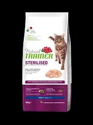 Корм Trainer Natural Adult Sterilised with fresh White Meats для стерилізованих кішок від 1 року 10 кг