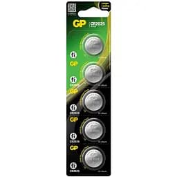 Литиевая батарейка GP CR2025-U5 3V