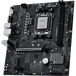 Материнська плата MSI PRO AM5 B840M-B, B840, 2xDDR5, Int.Video (CPU), 4xSATA3, 2xM.2, 1xPCI-E 4.0 x16, 2xPCI-E 3.0 x1, ALC897, Realtek 8125D 2.5Gb, 7xUSB 3.2 / 6xUSB 2.0, VGA/HDMI, MicroATX - мініатюра 3