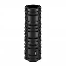 Масажний ролик (валик, роллер) 4FIZJO 45 x 15 см Black 4FJ0107 (P-5907739310545) - мініатюра 2