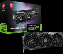 Видеокарта GeForce RTX 4080 Super 16GB MSI Gaming X Slim (RTX 4080 SUPER 16G GAMING X SLIM) Б/У