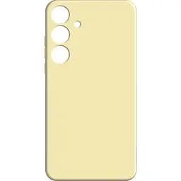 Чохол Make Samsung S24 Silicone Yellow