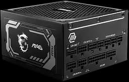 Блок живлення MSI MAG A1000GL PCIE5 1000W 80+ Gold (MAG A1000GL PCIE5)