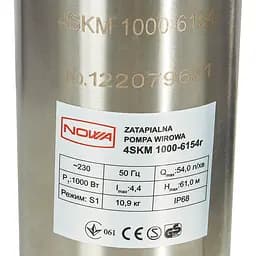 Насос заглибний свердловинний вихровий Nowa 4SKM 1000-6154r (148536) - мініатюра 3
