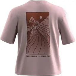 Футболка Salewa Eagle Sunset Loose T-Shirt W XS Рожева (1054-013.012.1394) - мініатюра 2