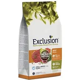 Сухий корм Exclusion Puppy Beef Small Breed для цуценят дрібних порід з яловичиною 500 г