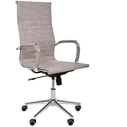 Кресло Slim HB Хром Tilt WAX Light Grey