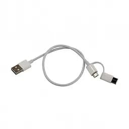 Кабель USB Xiaomi Mi 2-in-1 USB Cable (Micro USB to Type C) 30cm (SJV4083TY)