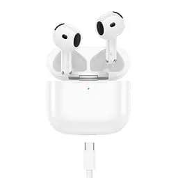 Бездротові навушники Hoco EW83 True wireless stereo headset, BT5.4, 30mAh, 300mAh, 4h, white - мініатюра 3