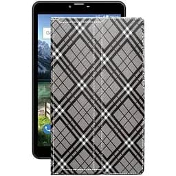 Чохол StatusCASE з екошкіри для планшету Bravis NB851 8 3G Клітинки