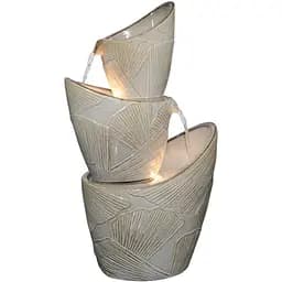 Фонтан Engard декоративный керамический 71.5 x 41 х 25 см белый