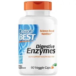 Натуральная добавка Doctor's Best Digestive Enzymes 90 капсул