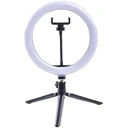 Світлодіодна лампа для блогера на тринозі 26 см