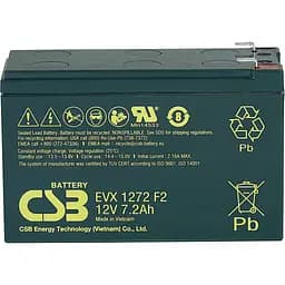 Батарея до ДБЖ CSB EVX1272F2 12V 7.2Ah (EVX1272F2)