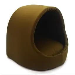 Будка для котів та малих порід собак Zoo-hunt Екко коричневий №2 42х37х37 см (ZH48818148-1)