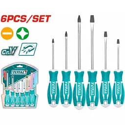 Набір викруток Total 6 шт. (THT250606)