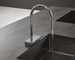 Змішувач Hansgrohe Aquno Select M81 170 3jet кухонний з витяжним виливом Sbox 73831670 Black Matt Чорний матовий - мініатюра 2