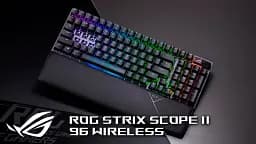 Клавіатура Asus ROG Strix Scope II 96 RGB NX Wireless White [90MP037A-BKUA30] [126944] - мініатюра 13