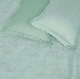 Простирадло MirSon Сатин Жакард 6041 Sofia 110х160 см м'ятне (2200009024269)