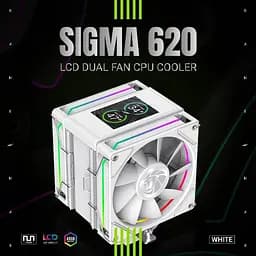 Кулер для процесора GameMax Sigma 620 White (SIGMA 620 WH) - мініатюра 10