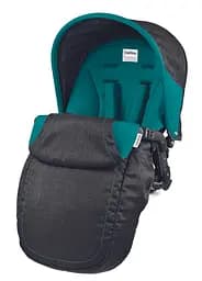Прогулянкова коляска Peg-Perego Book Plus блакитна з чорним (PACK04-00000000007) - мініатюра 2