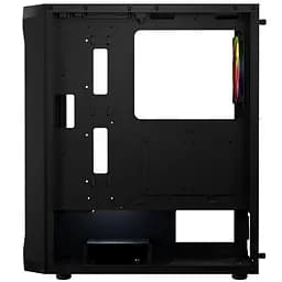 Корпус LogicConcept PORTOS MESH+GLASS ARGB fans 4x120mm BLACK без БЖ ATX - мініатюра 5