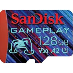 Карта пам'яті SanDisk microSDXC GamePlay 128GB UHS-I U3 A2 V30 (SDSQXAA-128G-GN6XN) [158704]