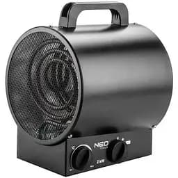 Обігрівач теплова гармата Neo Tools 90-065, Black, 2000Вт, електрична, площа обігріву 50 м², вентиляторна