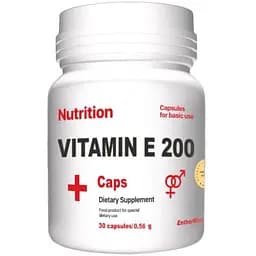 Вітаміни та мінерали EntherMeal Vitamin E 200, 30 капсул