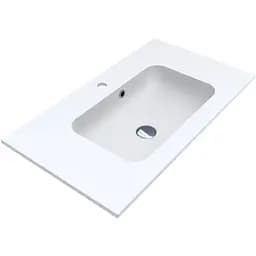 Умивальник Miraggio Della 800 mirasoft 0001070, Білий матовий