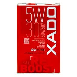 Моторное масло Xado Atomic Oil Red Boost 5W-30 4л(ХА 26296)
