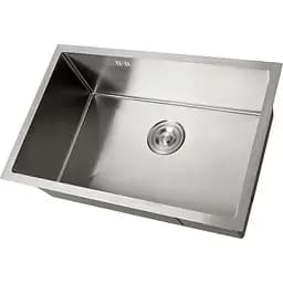 Комплект кухонної мийки та змішувача Nett з нержавіючої сталі NS-6845