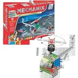 Металлический конструктор, развивающий Zephyr "MECHANIX" №2 (170 элм./15 моделей)