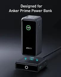 Сетевое зарядне пристрій Anker Charging Base для Anker Prime 100W Black (7198080) - мініатюра 4