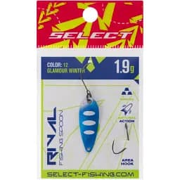 Блешня Select Rival 1.9g 30mm #12 Glamour Winter - мініатюра 2