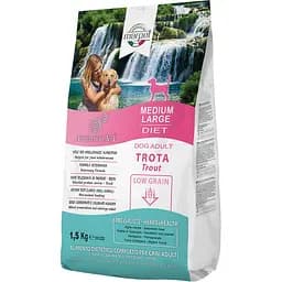 Сухий корм для собак середніх та великих порід Marpet Aequilibriavet, з фореллю, 1,5 кг