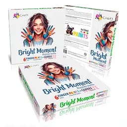 Набір для творчості "Яскрава мить" Art Craft 5029-AC біле полотно 25х30 см