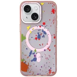 Чохол Epik TPU+PC Flush with MagSafe для Apple iPhone 15, 6.1 Baby pink