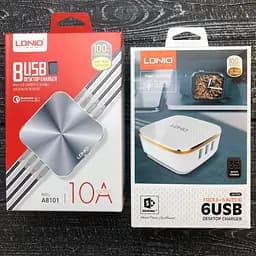 Мережевий хаб LDNIO A8101 8xUsb портів 10A QC3.0 1.5m - мініатюра 2