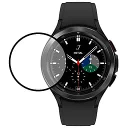 Полимерная пленка 3D (full glue) (тех.пак) Samsung Galaxy Watch 4 42mm Черный