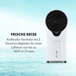 Мобільний вентилятор Klarstein Whirlwind 3 в 1 1600 м³/г 90 Вт (10029327) - мініатюра 7