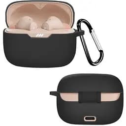 Чохол-накладка DK Silicone Candy Friendly з карабіном для JBL Tune 235NC (016034) (black)